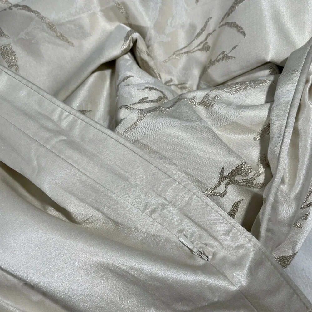 NIB $400 Hudson Park Collection [ Full / Queen ] Reeds Duvet‎ Cover Only #D300